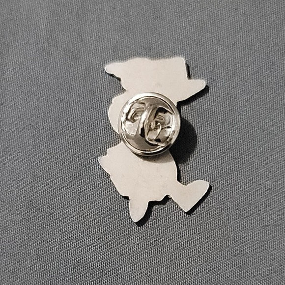 Vtg Bud Light Bud Man Super Hero Lapel Pin Beer - Picture 2 of 2